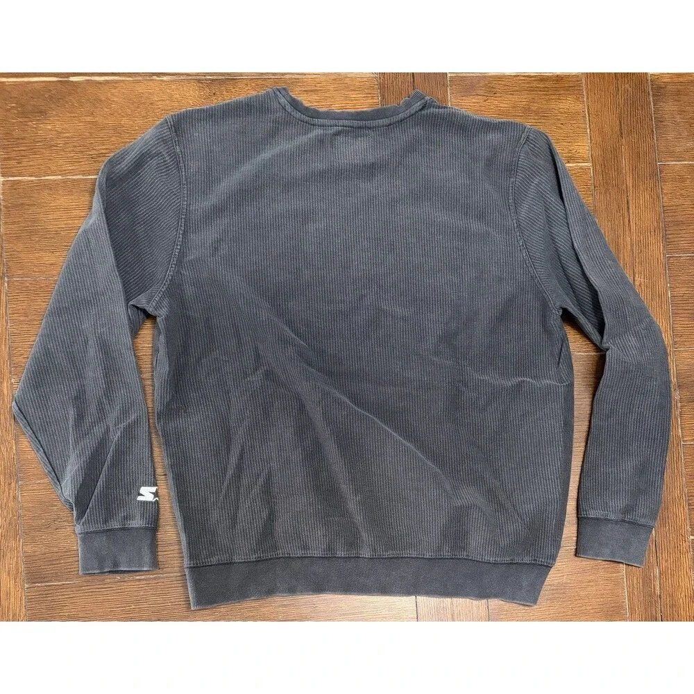 Vintage Las Vegas Raiders Men’s Size XL Starter Black Crewneck Sweater
